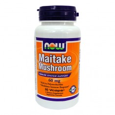 Maitake Mushroom 60mg, 60db NOW