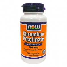 Chromium Picolinate 200mcg, 100db NOW
