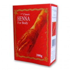 Classic Henna por, Hennavörös hajszínező