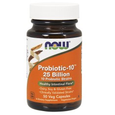 Probiotic-10 / 25 Billion 50 caps. NOW