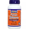 Panax Ginseng 500mg. 100 caps.  NOW