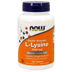 L-Lysine 1000mg 100db NOW