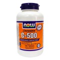 C-vitamin 500mg, 100db, NOW