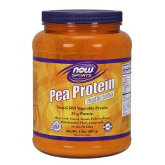 Pea Protein -Borsó fehérje, vanilia ízű 907gr. NOW
