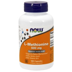 L-Methionine 500mg Now